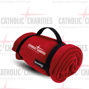 blanket with nylon strap